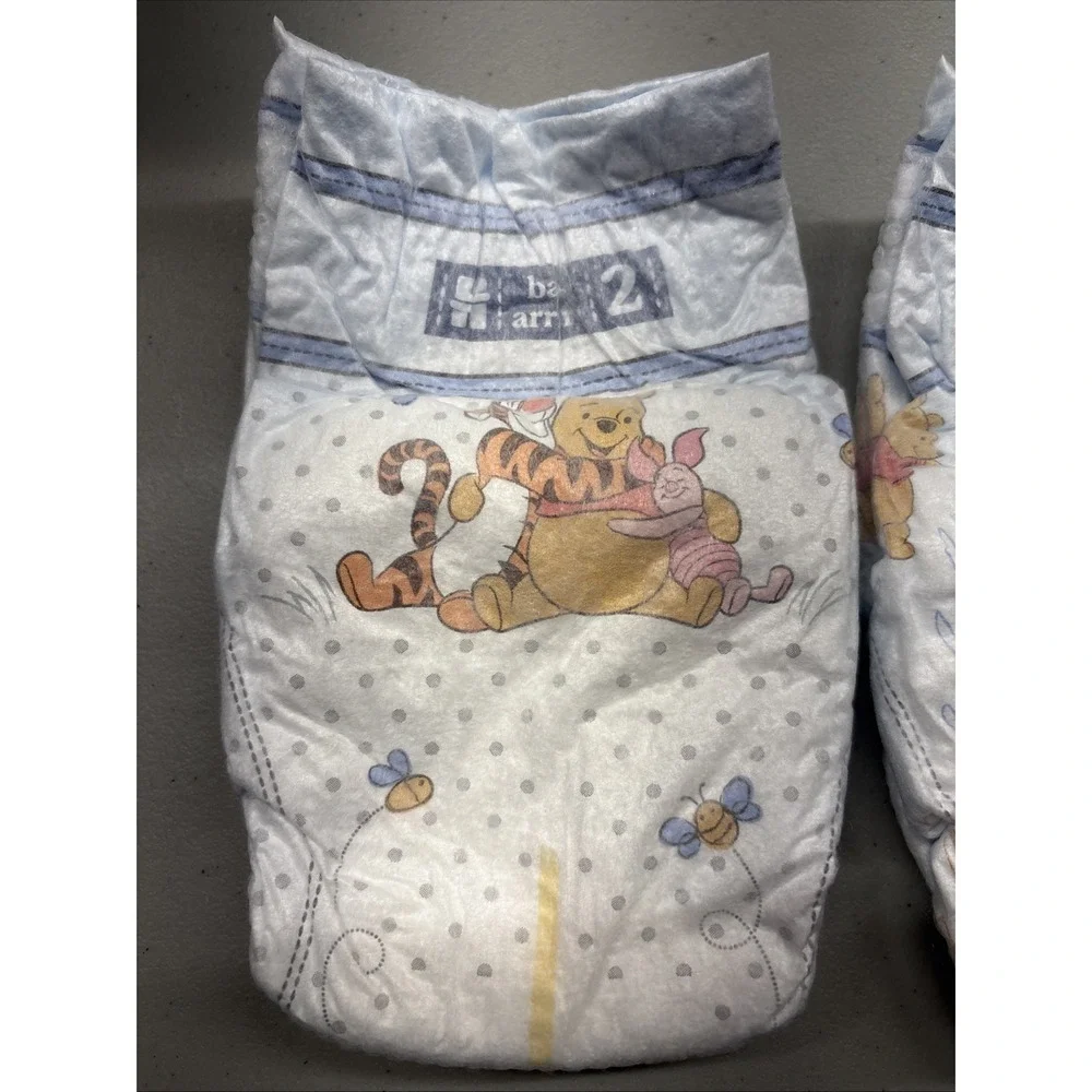Huggies Little Snugglers Sz 2 Winnie The Pooh Disney Collectors Diaper 33 Count